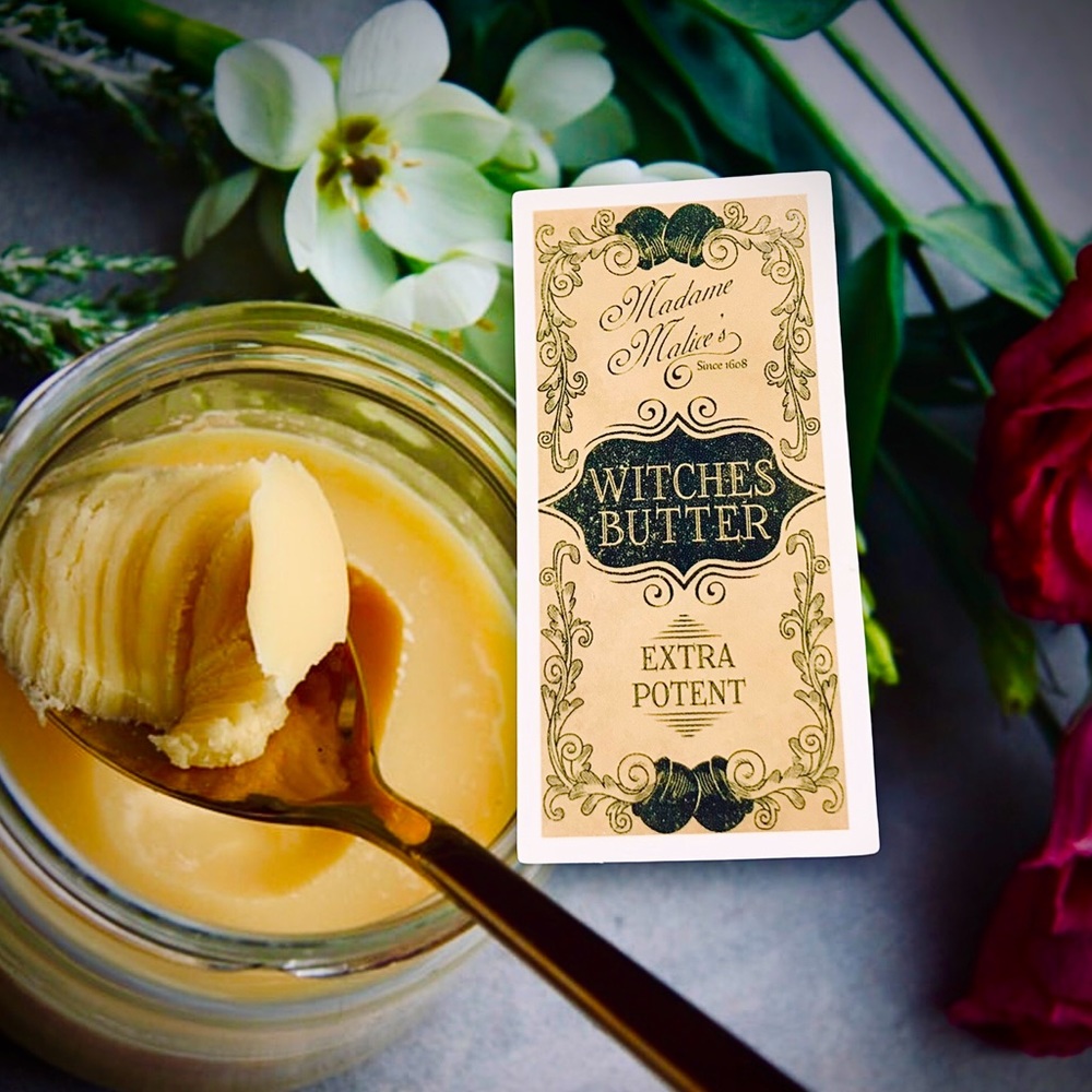 Witches Butter Witchy Sorceress Supreme Potion B0ttle Label Sticker NEW Occult